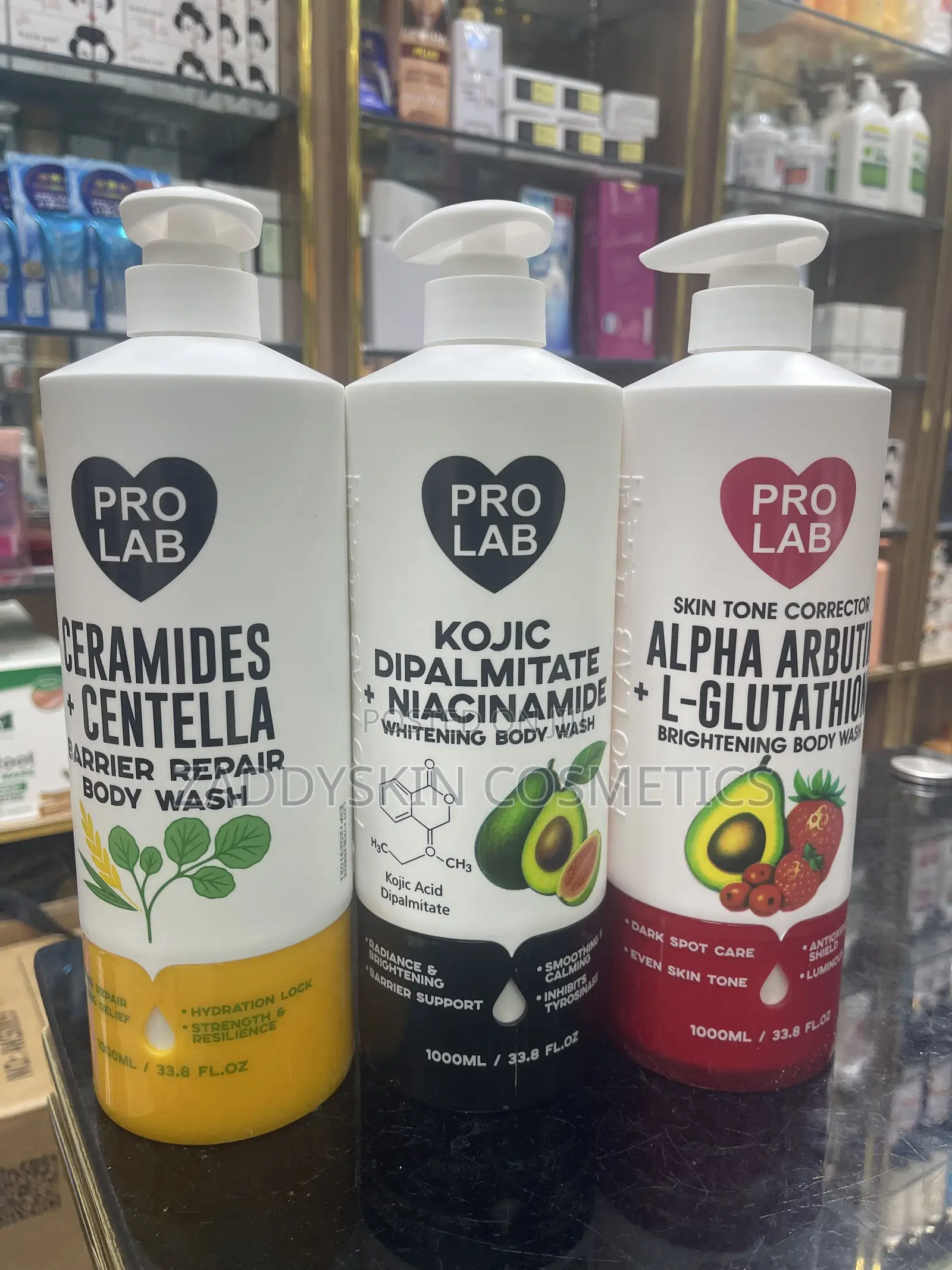 Pro Lab Lotion and Shower Gel