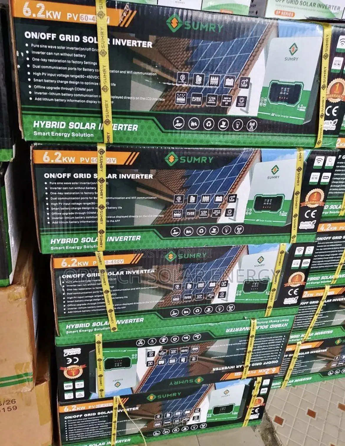 Sumry 6.2KVA Hybrid Solar Inverter – Brand New