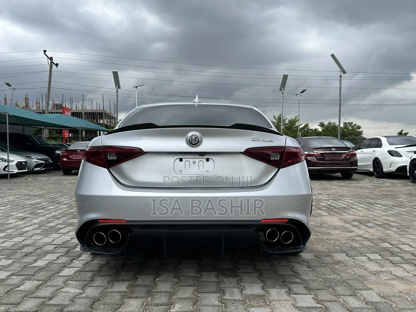 Alfa Romeo Giulia Quadrifoglio 2.9 V6 Bi-Turbo 2018 Silver