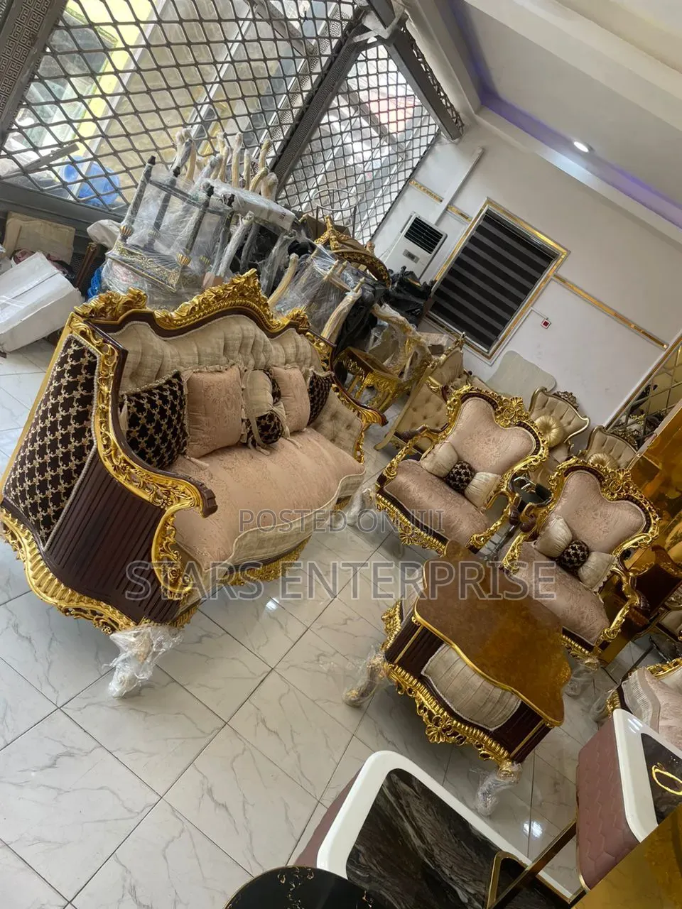 8 Seater Egyptian Royal Sofa