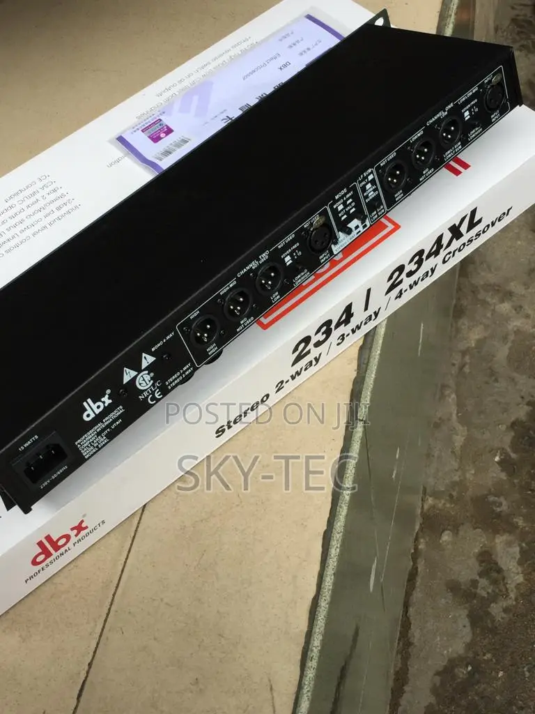 Original Professional DBX Crossover 4ways