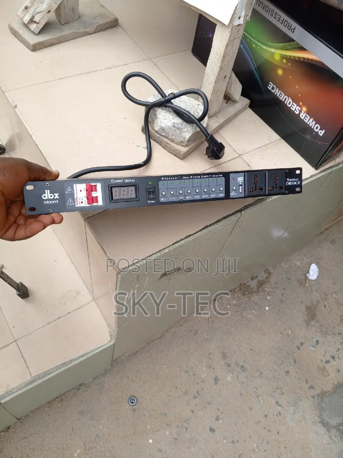 Professional Copper DBX 8channels Power Sequence With Circle Breaker