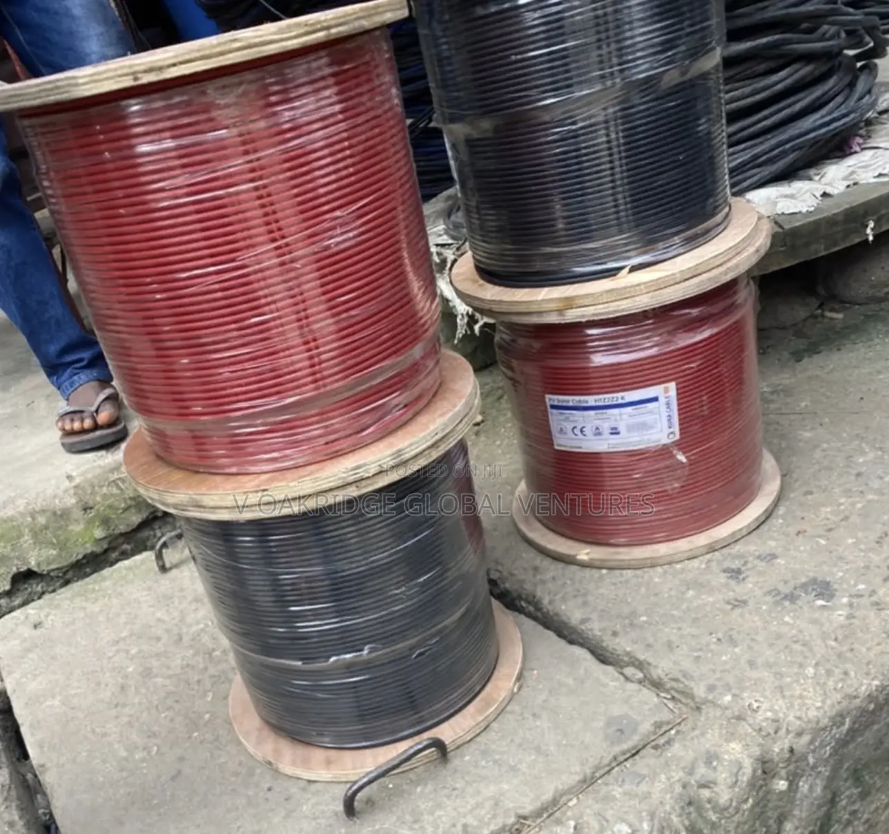 Best Quality 6mm Single PV Solar Cable Wire Available