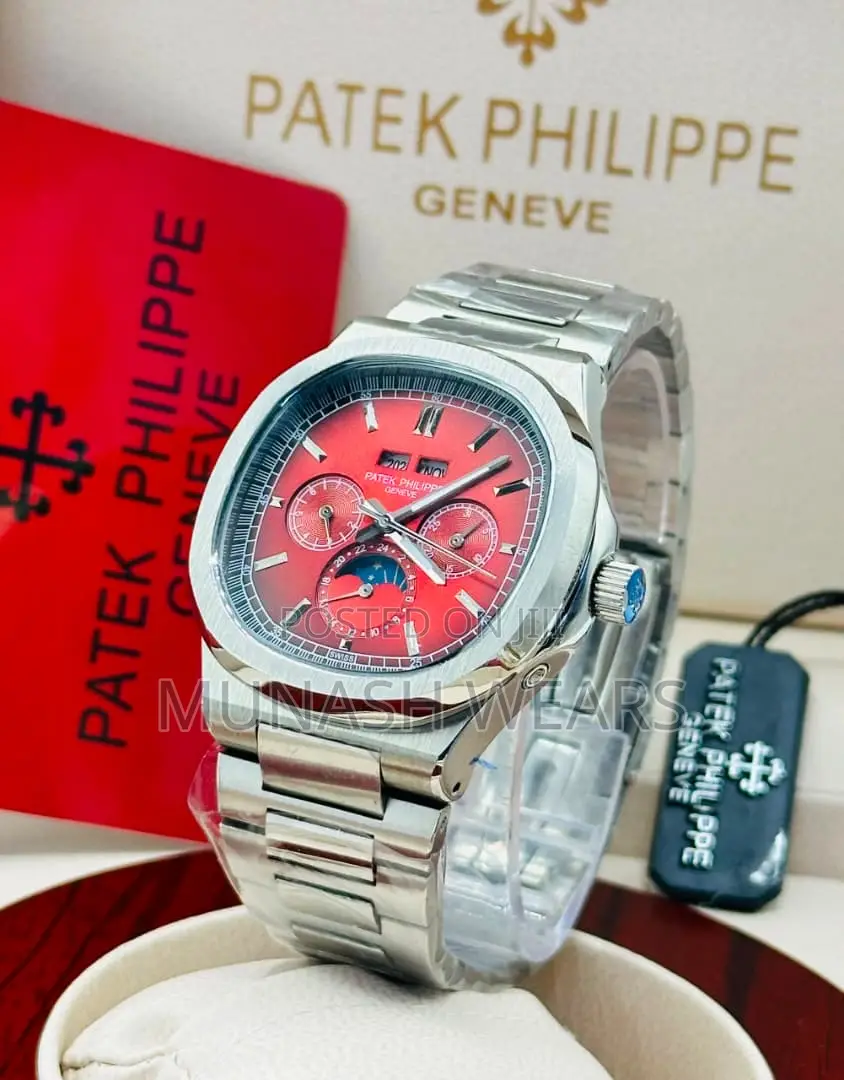 Patek Philippe Wristwatch Available on Green and Red Board