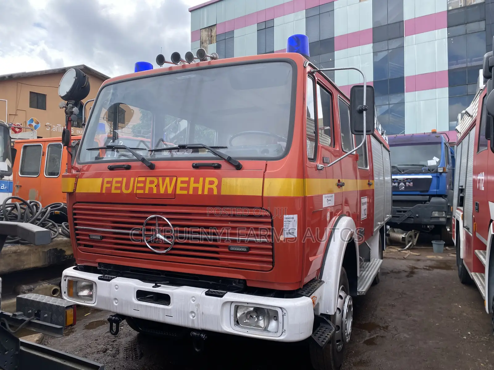 Fire Service Truck - Mecedece 1017