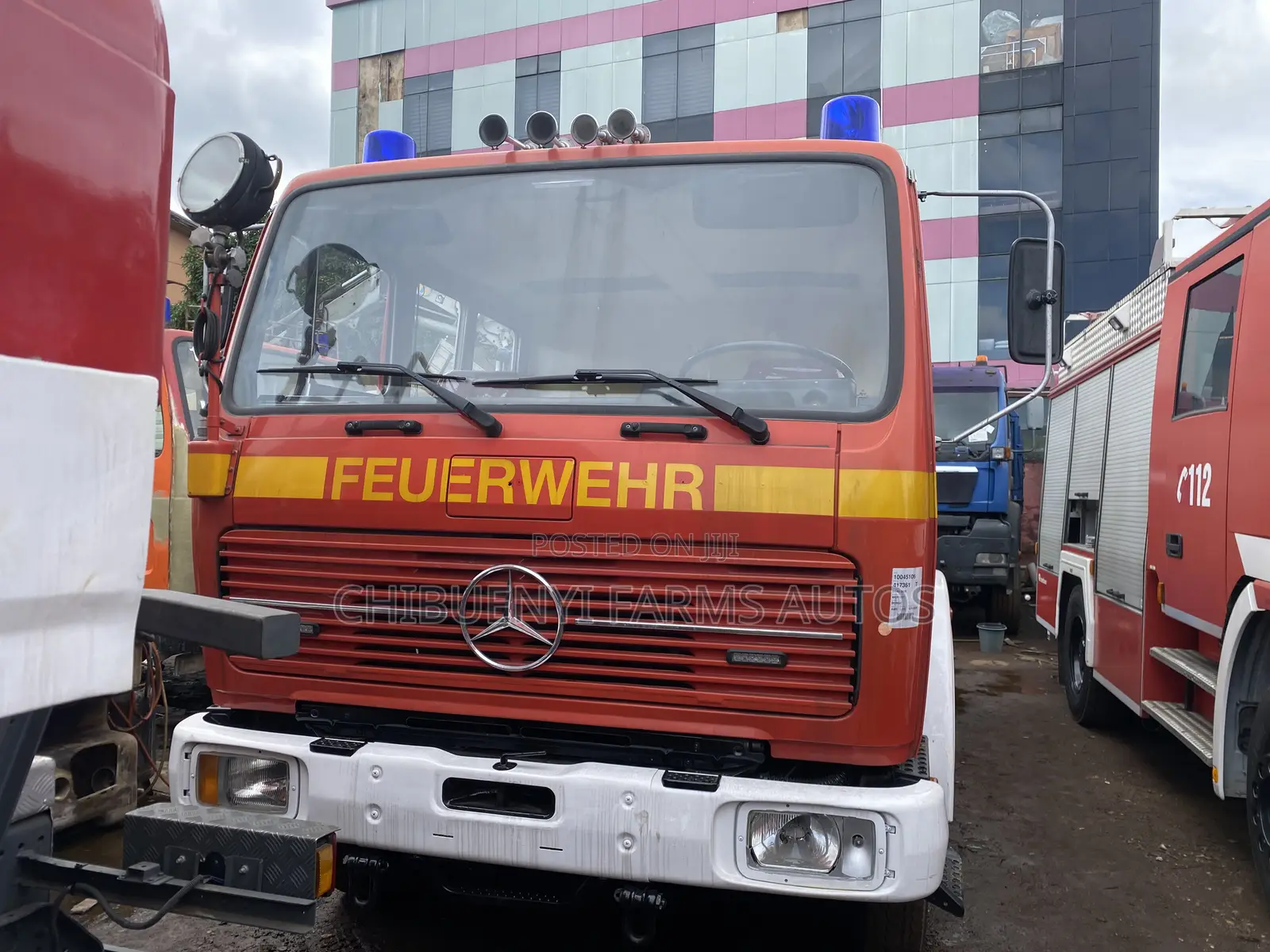 Fire Service Truck - Mecedece 1017