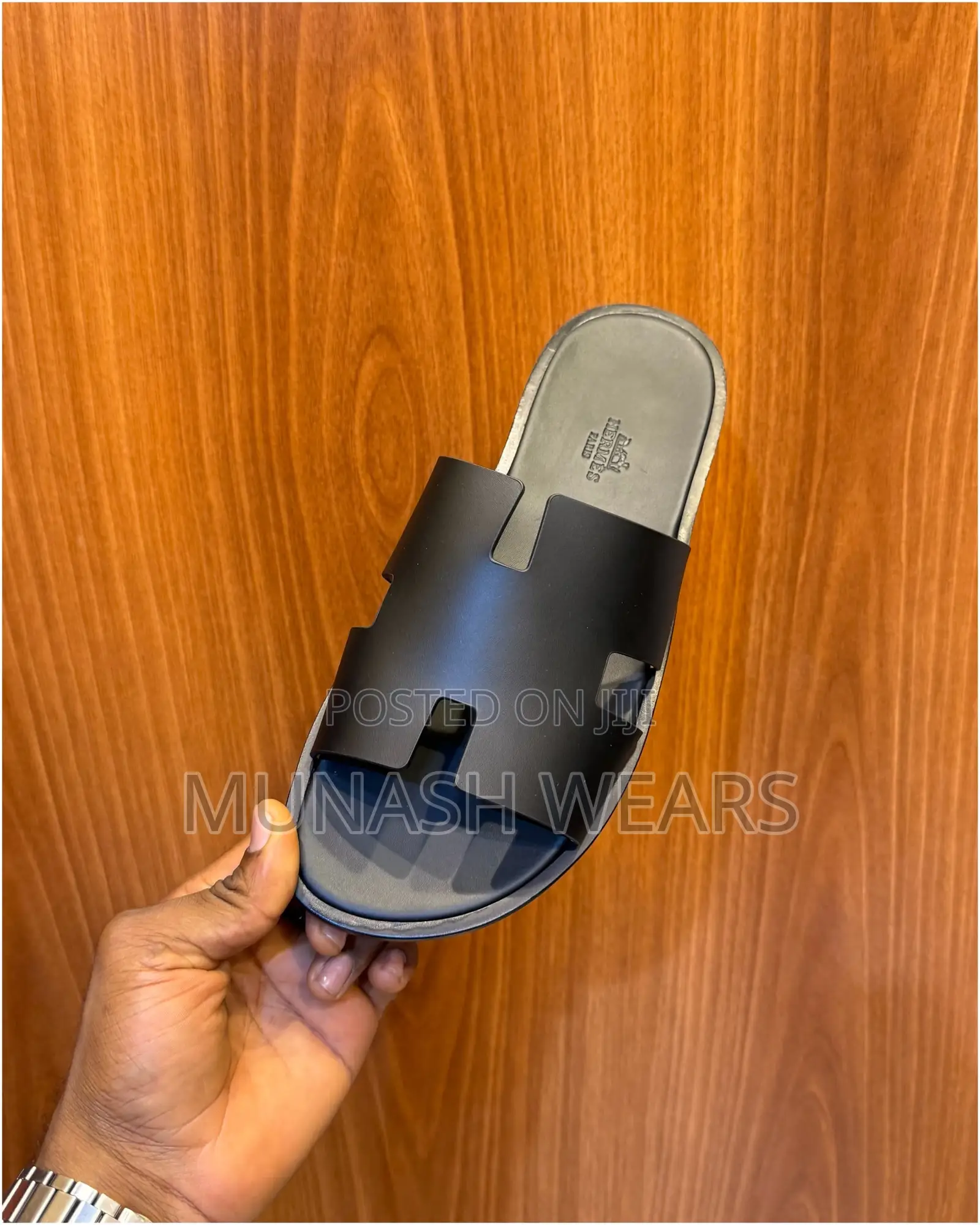 Pure Original Leather Sole Grade Hermes Sandal 40-46