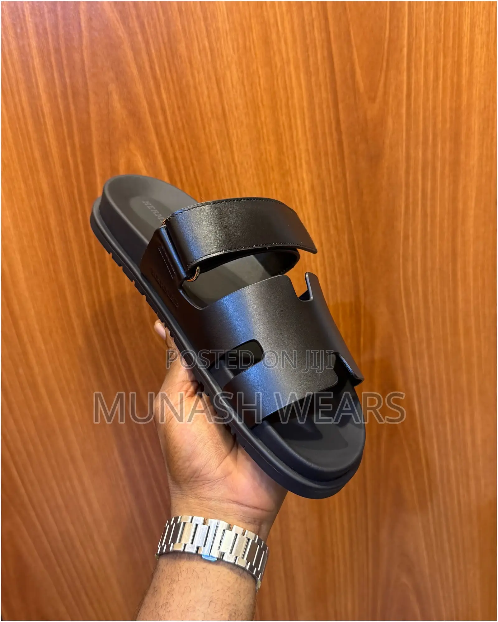 Pure Original Leather Sole Grade Hermes Sandal 40-46