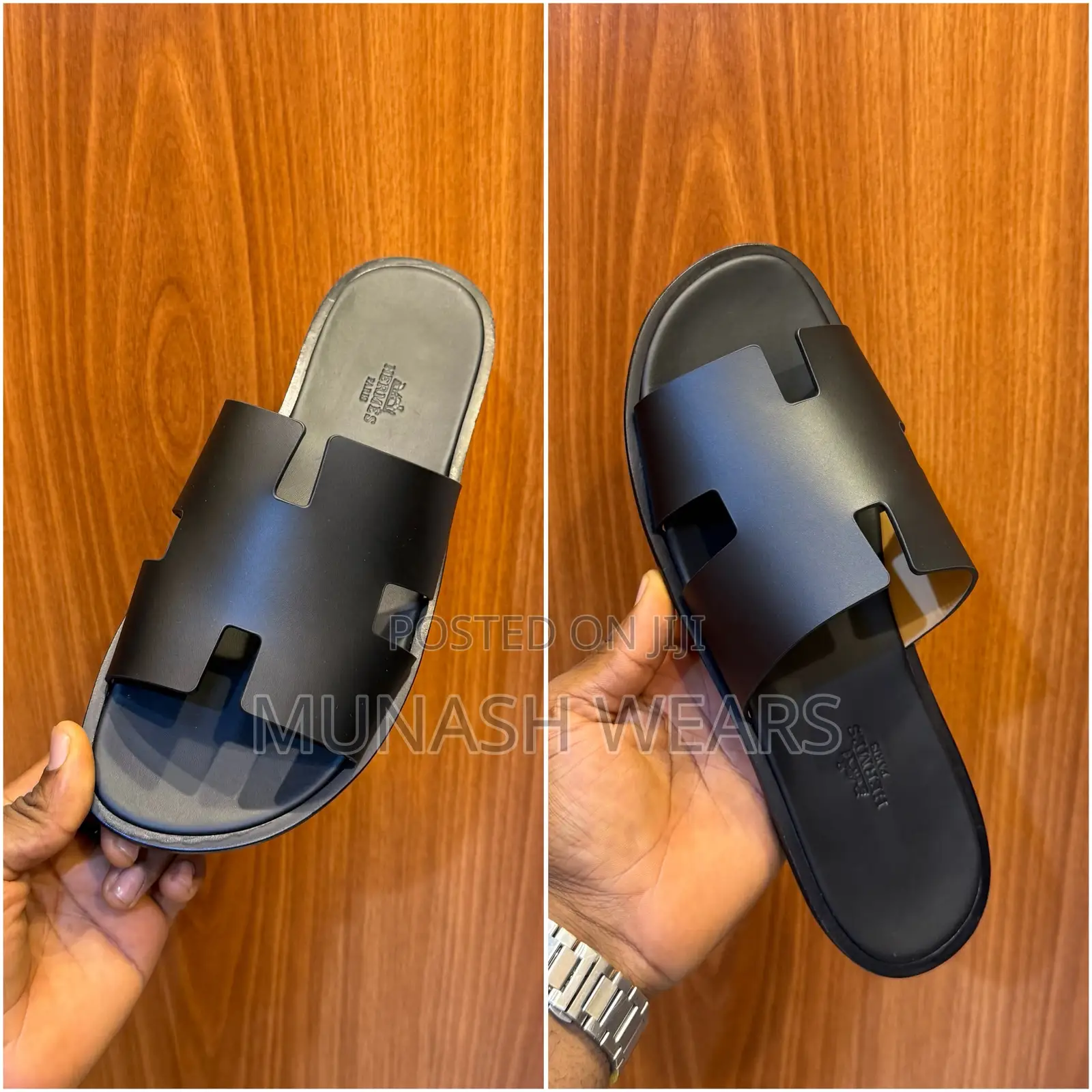 Pure Original Leather Sole Grade Hermes Sandal 40-46