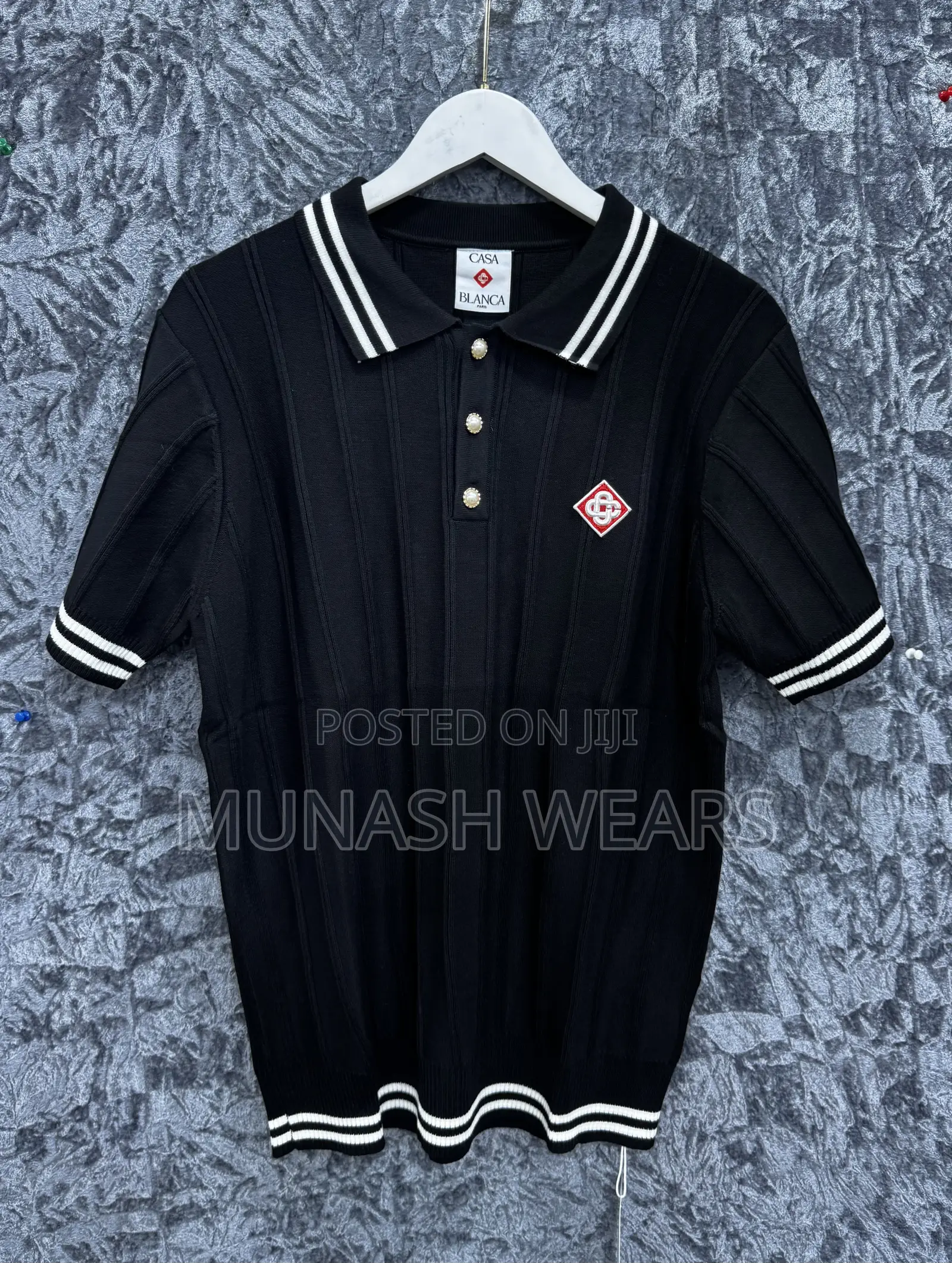 Casablanca Black Polo M-3xl