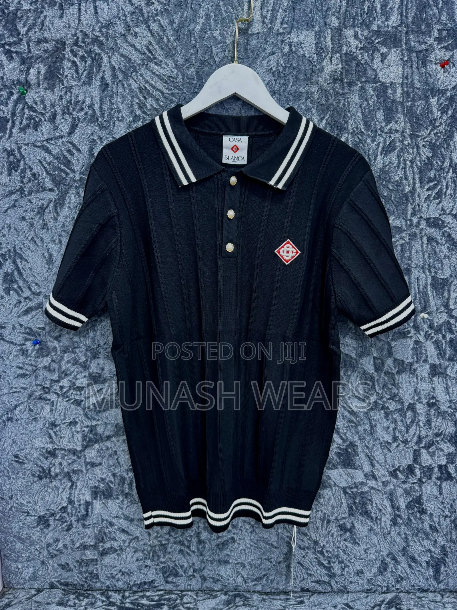 Casablanca Black Polo M-3xl