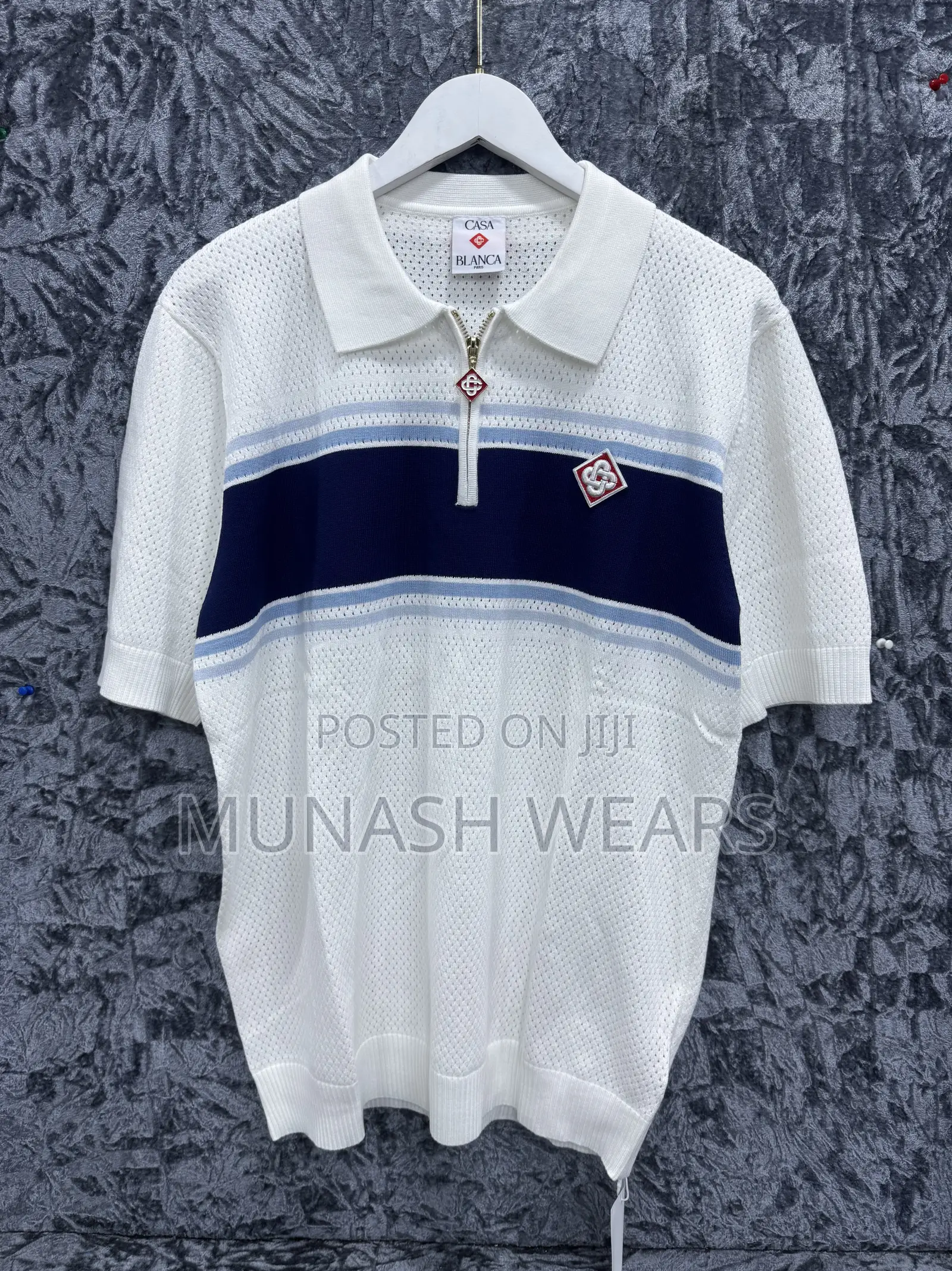 Casablanca Polo Zip Design M-3xl