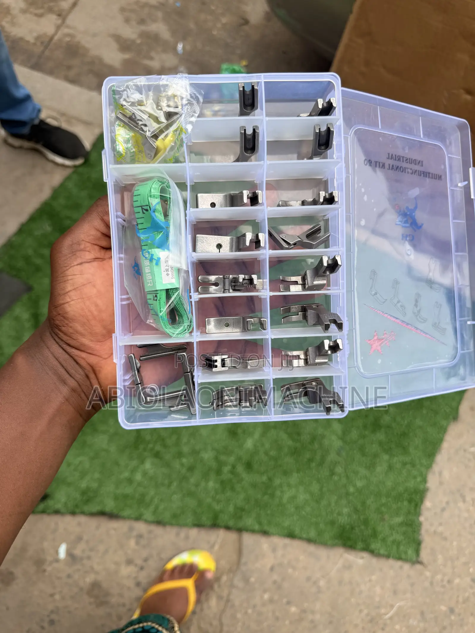 Industrial Sewing Machine Presser Foot Set the Complete Kit