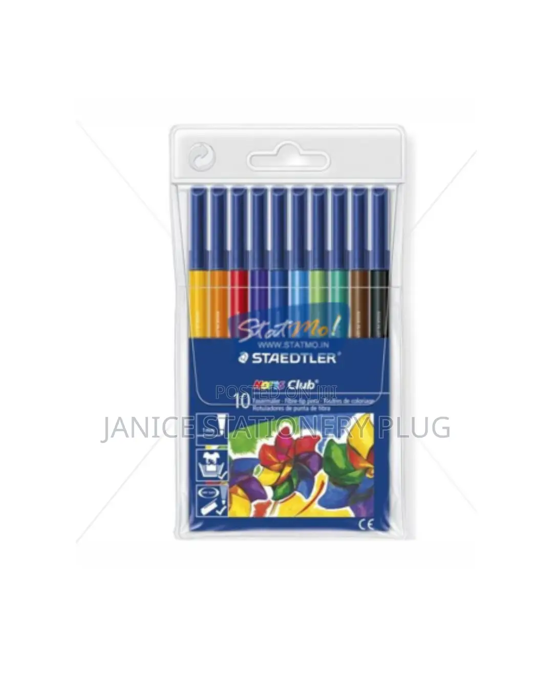 STAEDTLER 326 WP20 Noris Fibre-Tip Colouring Pens