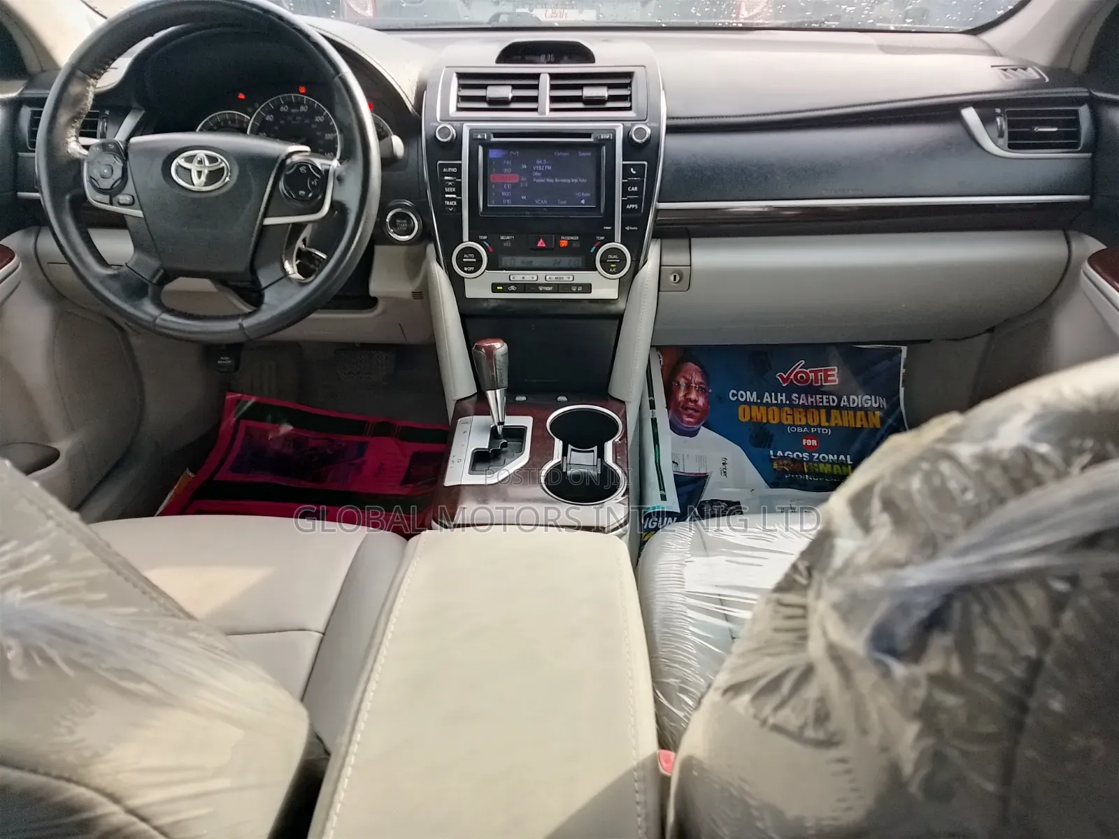 Direct Tokunbo Toyota Camry XLE V4 Engine Leather Seats