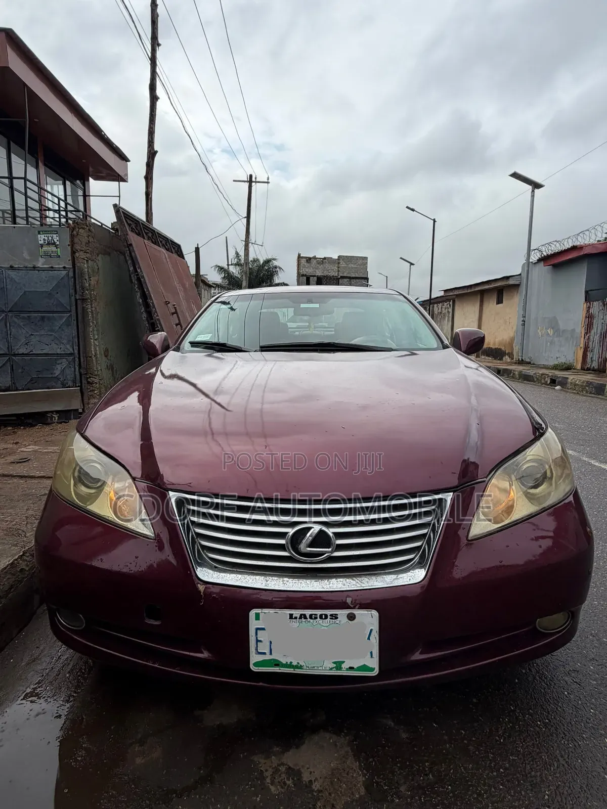 Lexus ES 350 2008 Burgundy