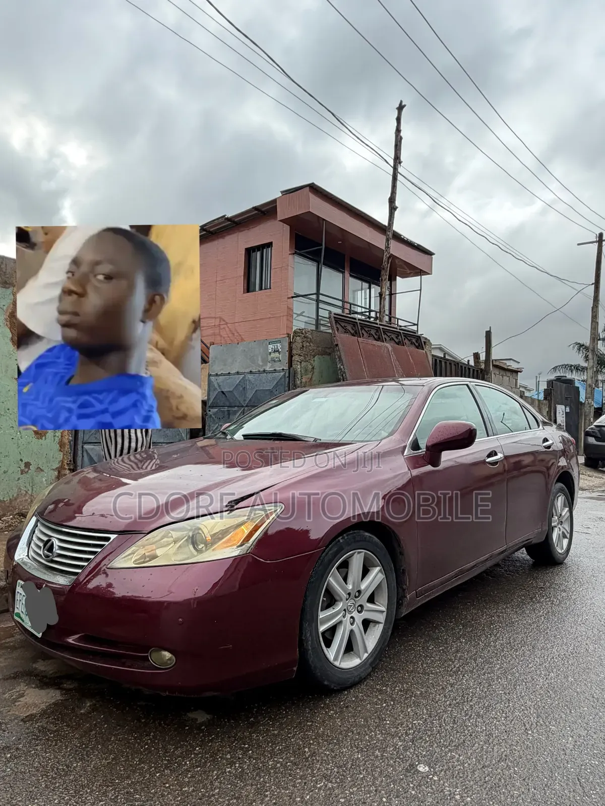 Lexus ES 350 2008 Burgundy