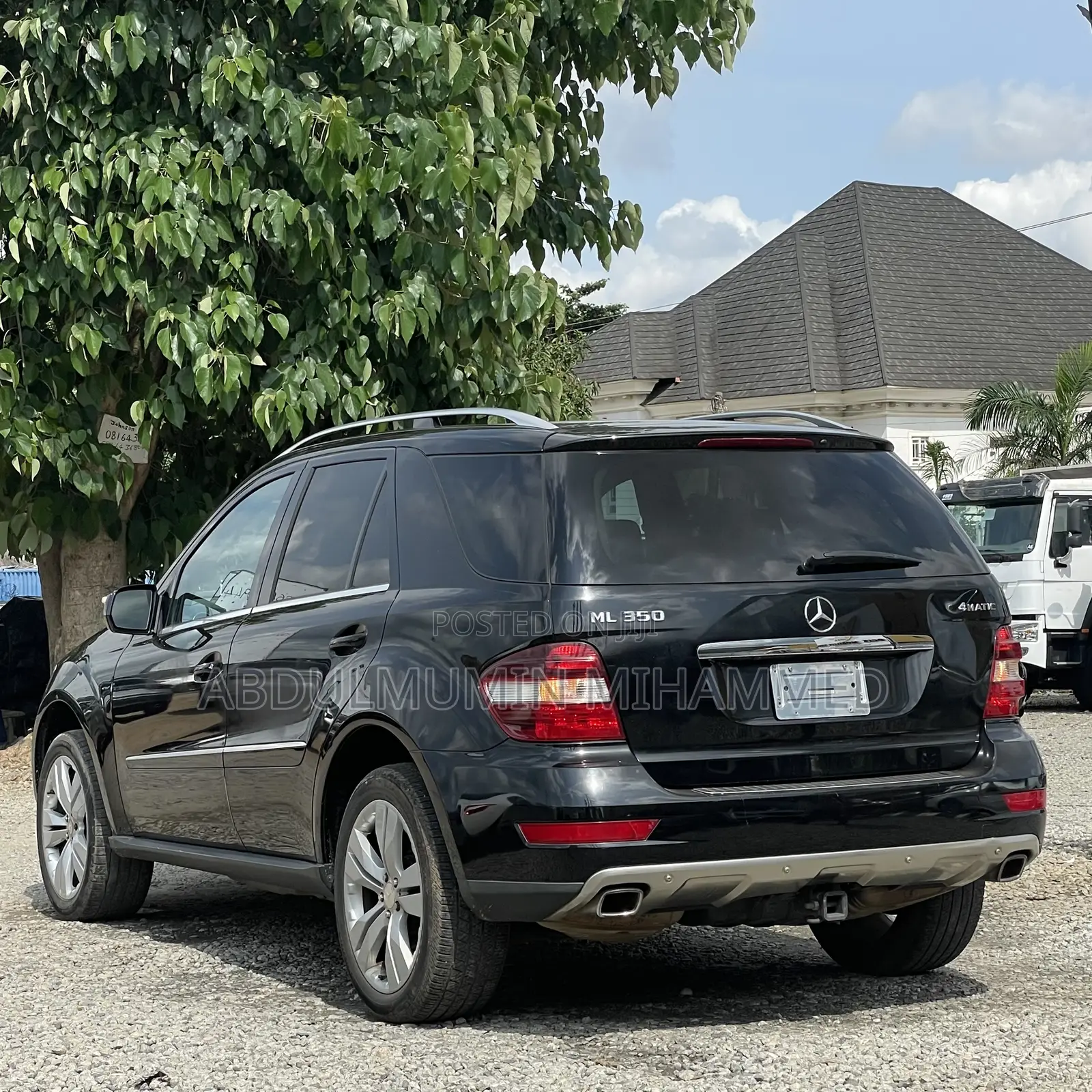 Mercedes-Benz M Class ML 350 4Matic 2012 Black