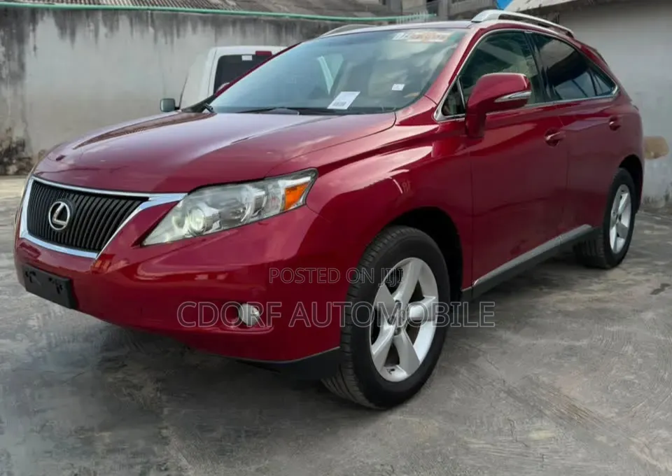 Lexus RX 2011 Red