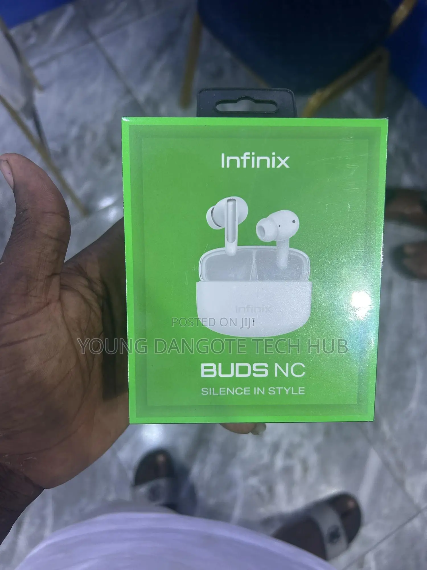 InfinixBudsNC Wireless Bluetooth Earbuds With Active Noise Cancellatio