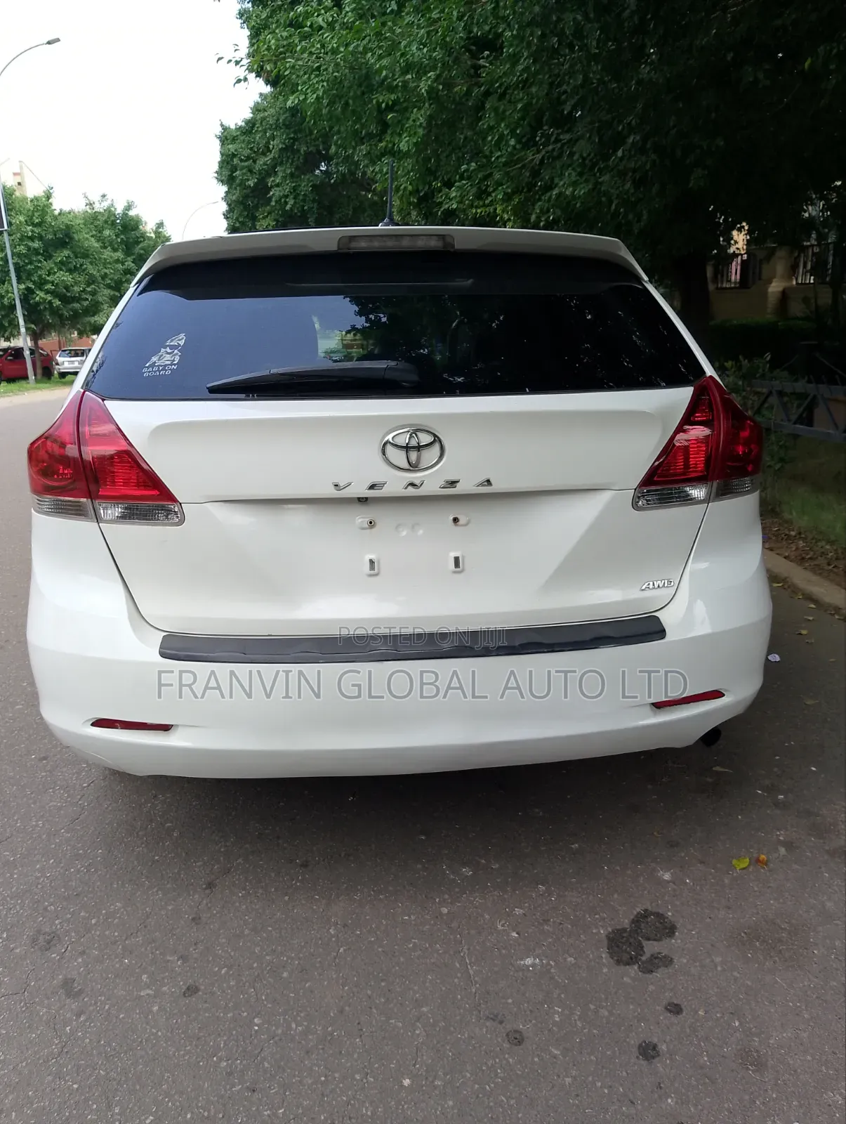 Toyota Venza XLE AWD 2013 White