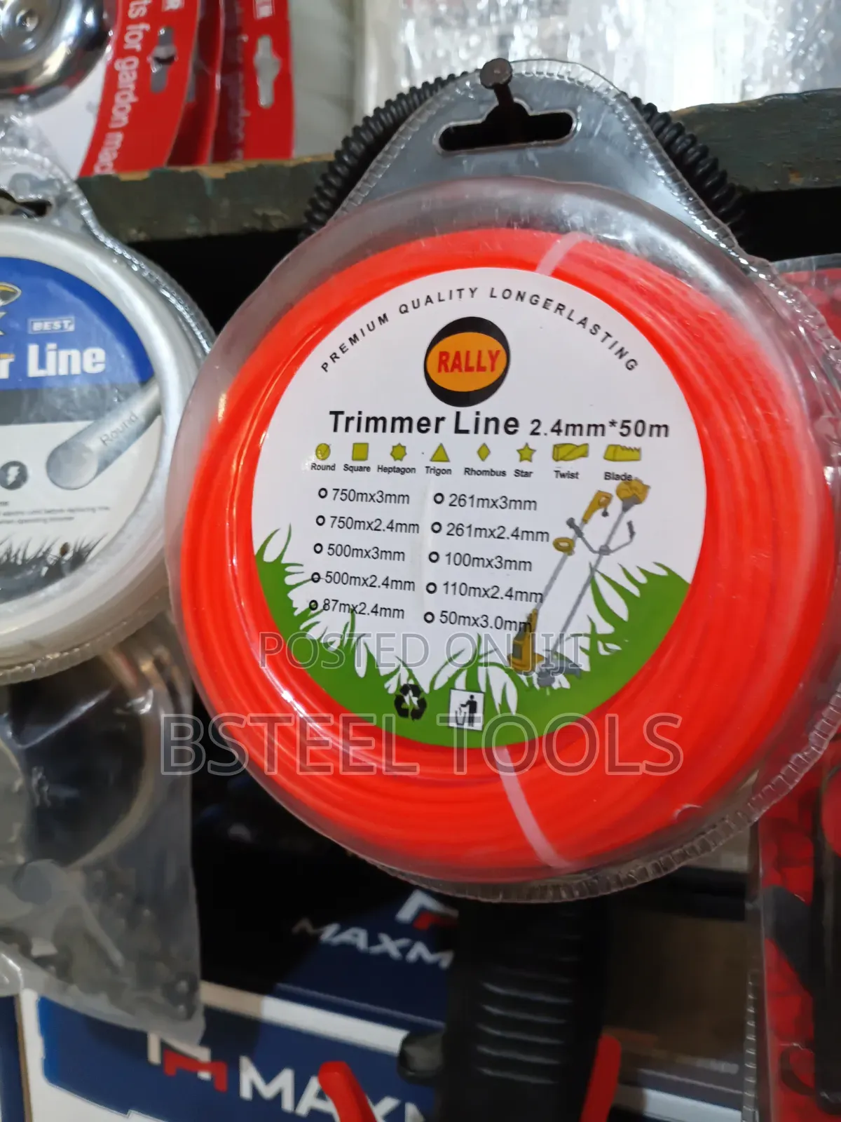 50m Trimmer Line – Heavy Duty Brush Cutter Nylon Line
