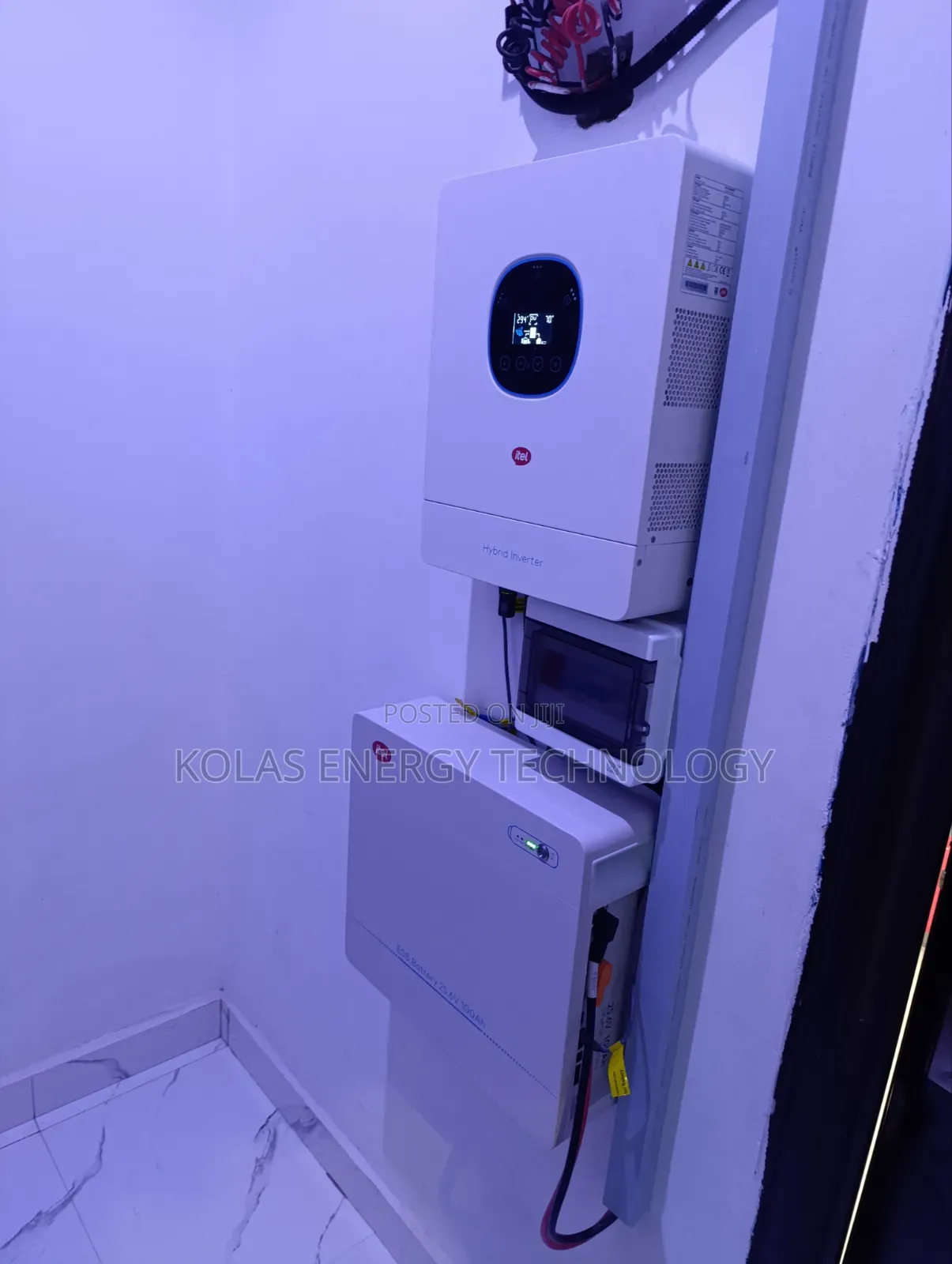 4kva Inverter and 2.5kwh Battery Solar System