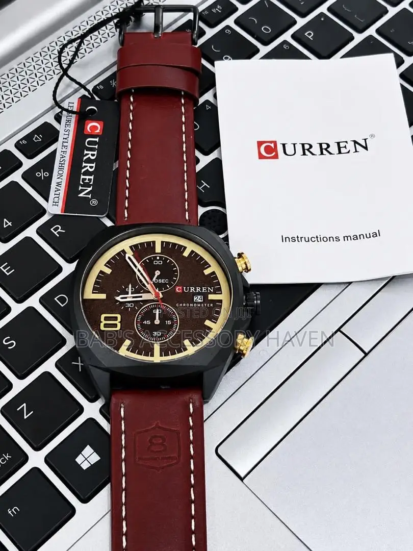 CURREN Men’s Fashion Chronograph Watch