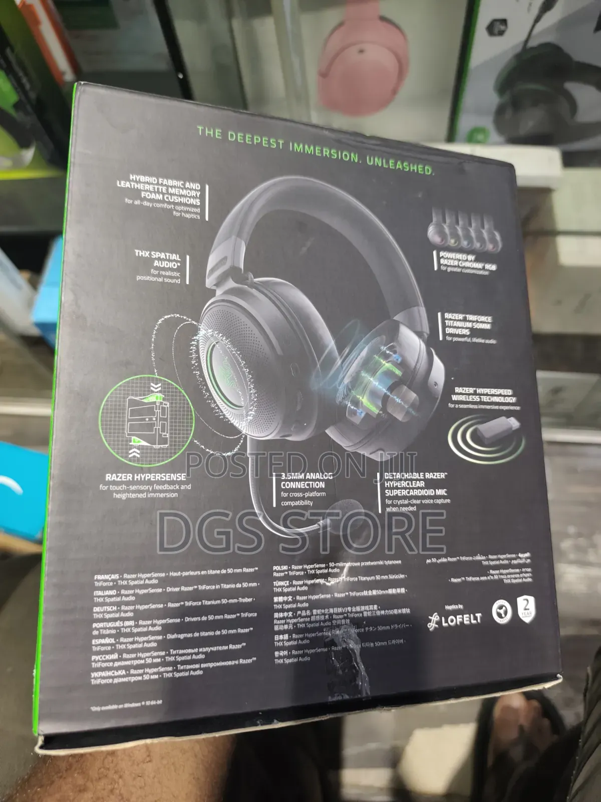 Razer Kraken V3 Pro Wireless Headphone