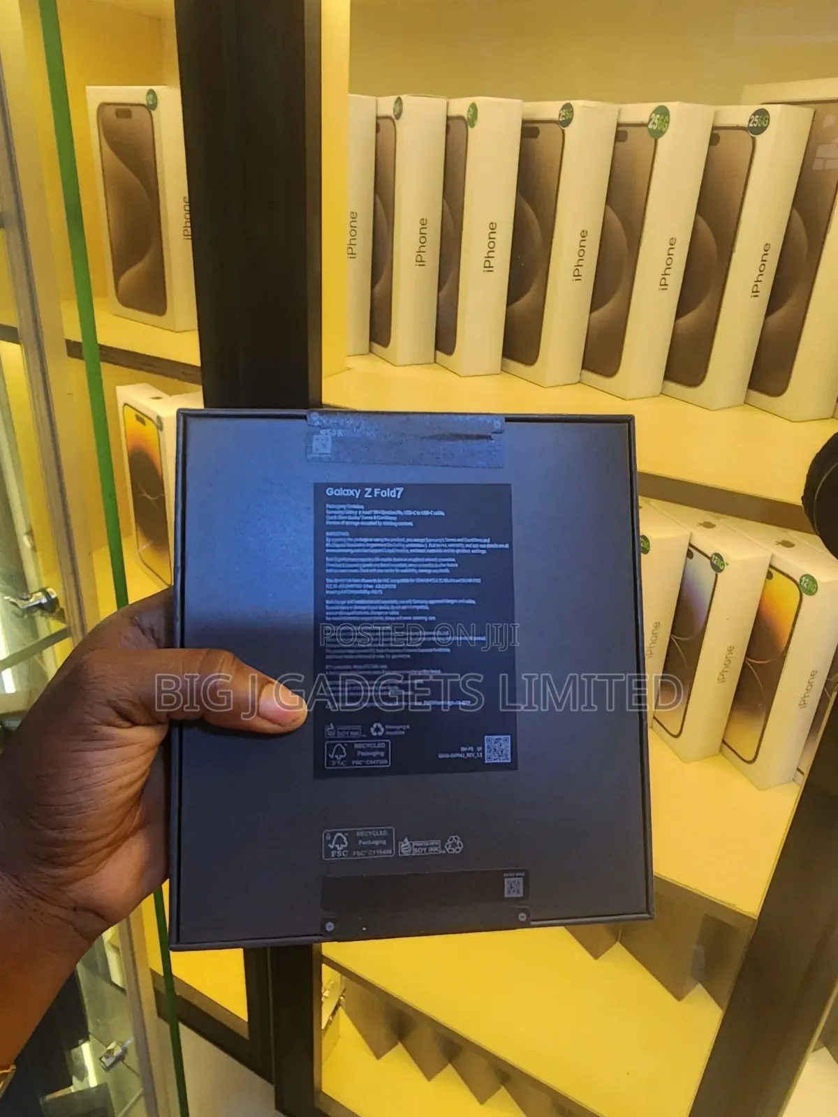 New Samsung Galaxy Z Fold7 256 GB White