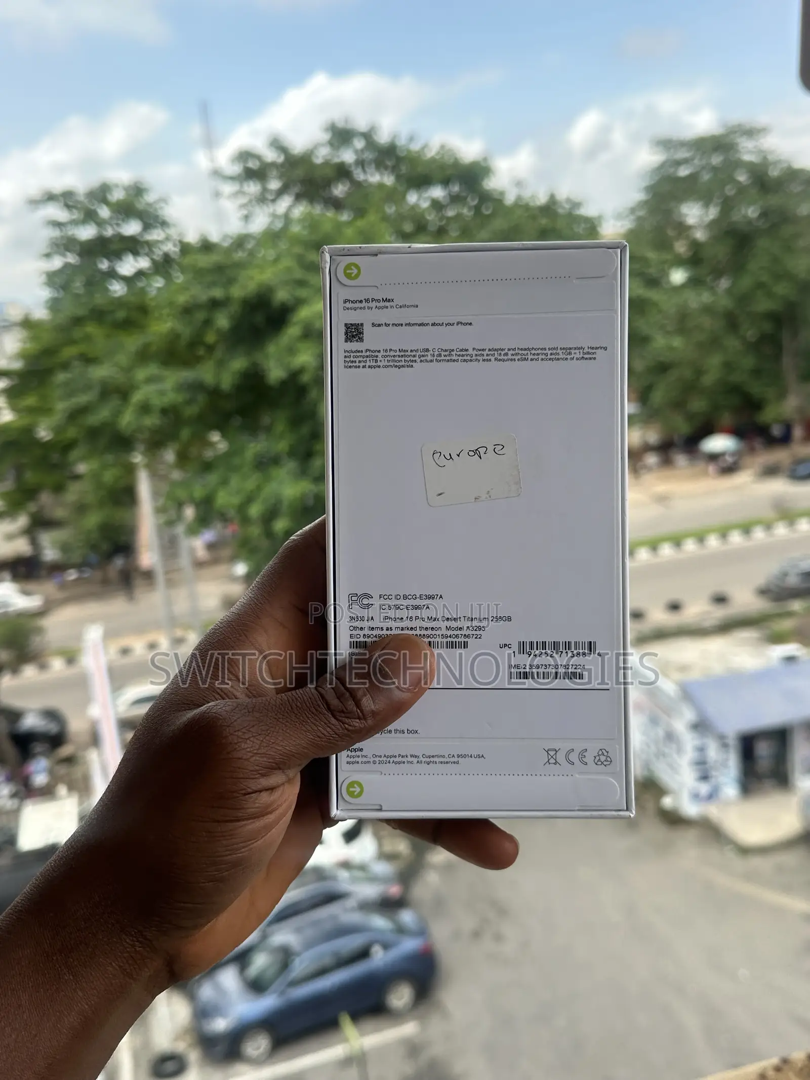 New Apple iPhone 16 Pro Max 256 GB
