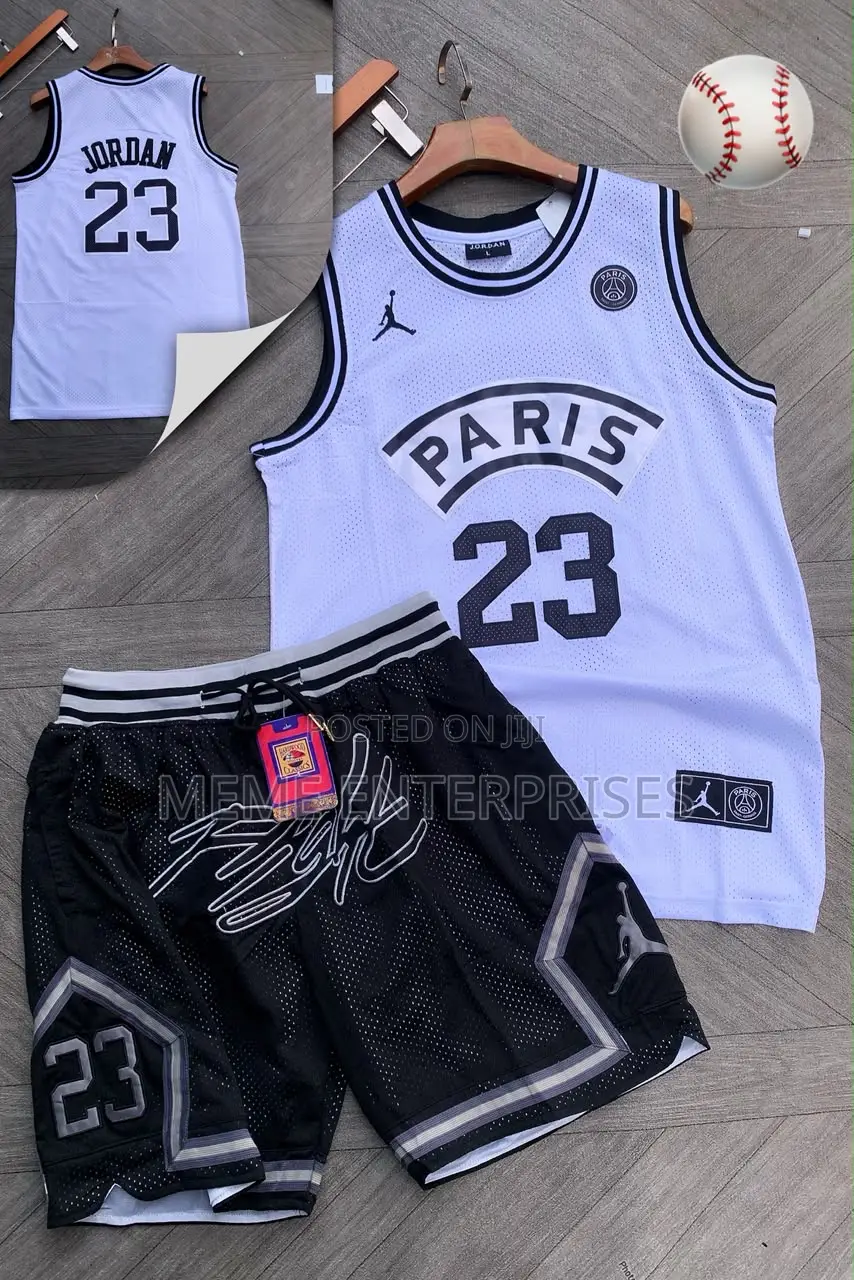 Paris Basketball Shirt Short