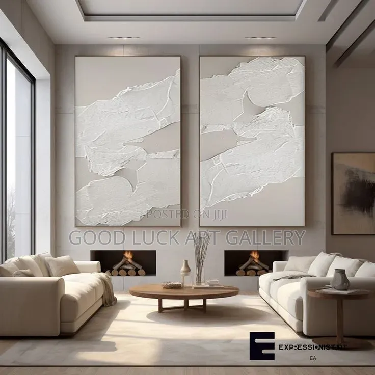 Large White Wall Art