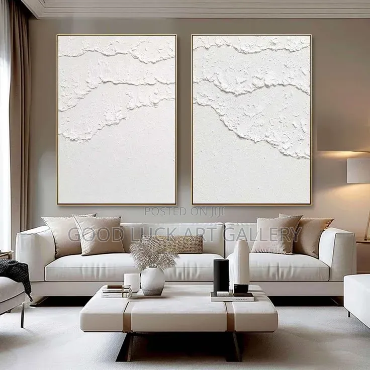 Large White Wall Art