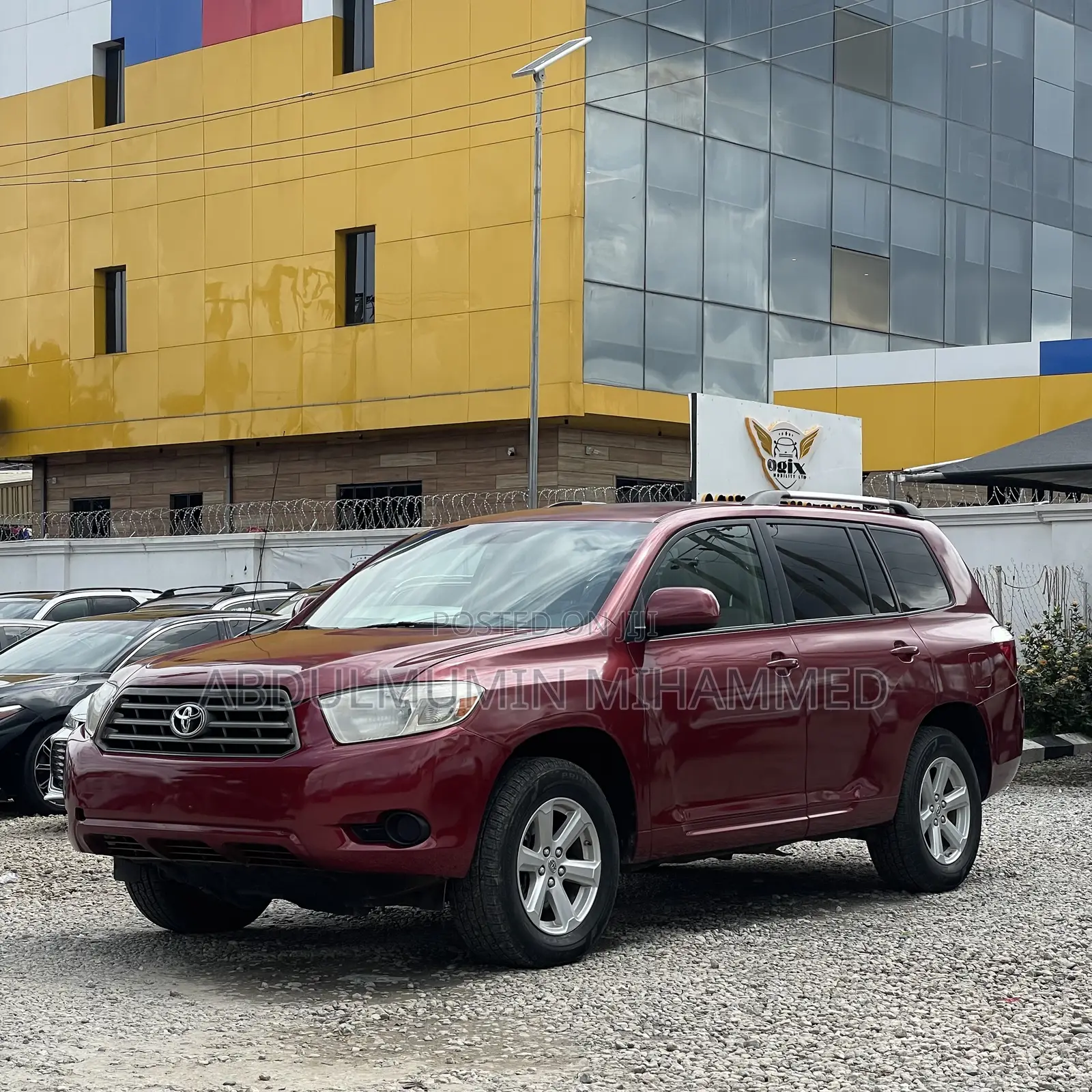 Toyota Highlander 2010 Red