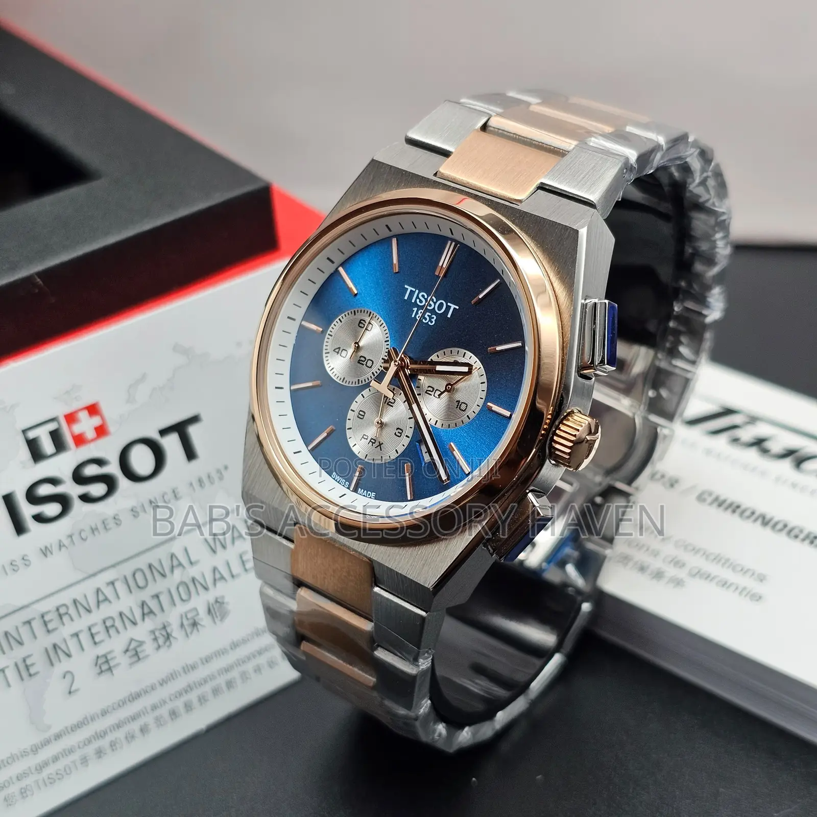 Tissot Chain Watch Chronograph