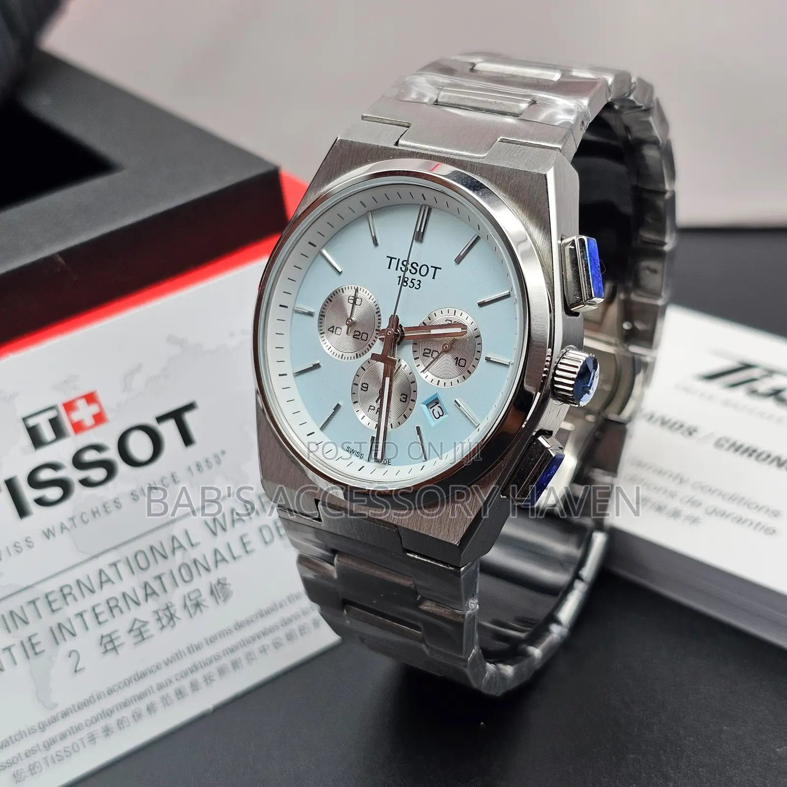 Tissot Chain Watch Chronograph