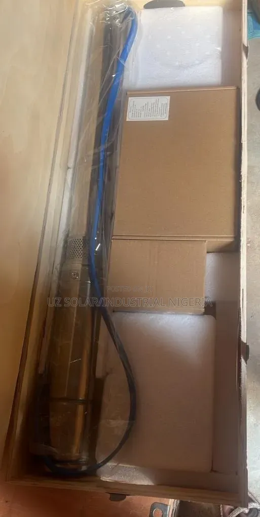 3hp AC DC Submersible Pump With Charge Controller