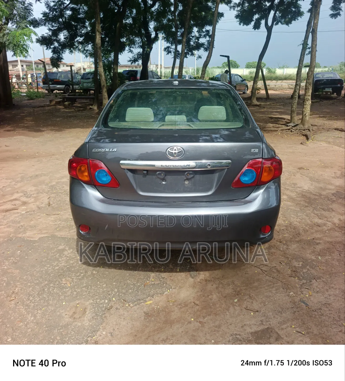 Toyota Corolla 2010 Gray