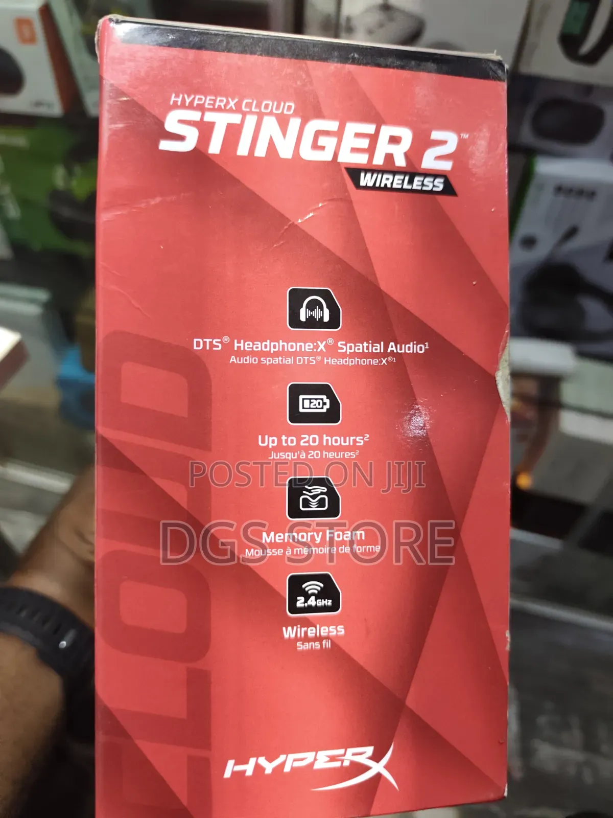 Hyperx Cloud Stinger 2 Wireless Headphone PC