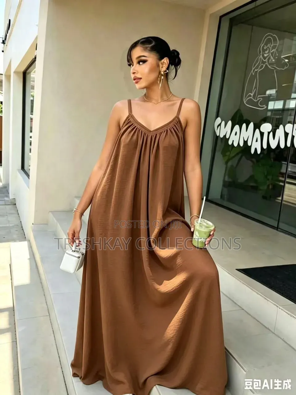 Luxury Et Quality Ladies Armless Dress