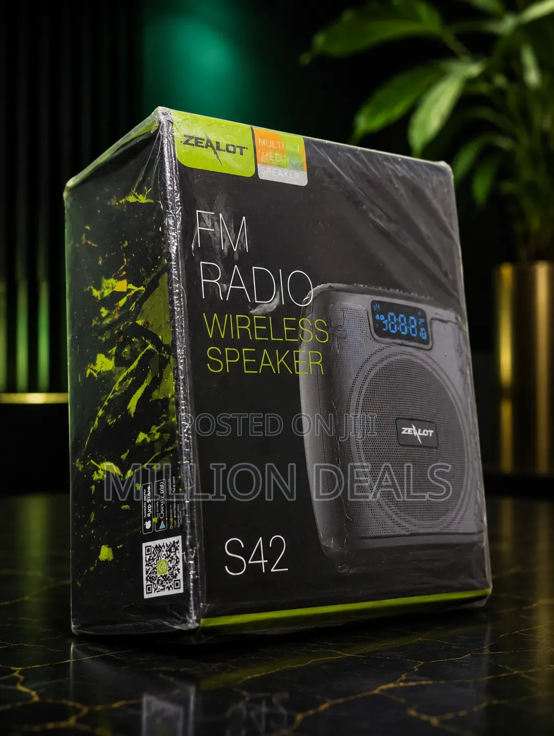 Zealot S42 Fm Radio Wireless Bluetooth Speakers