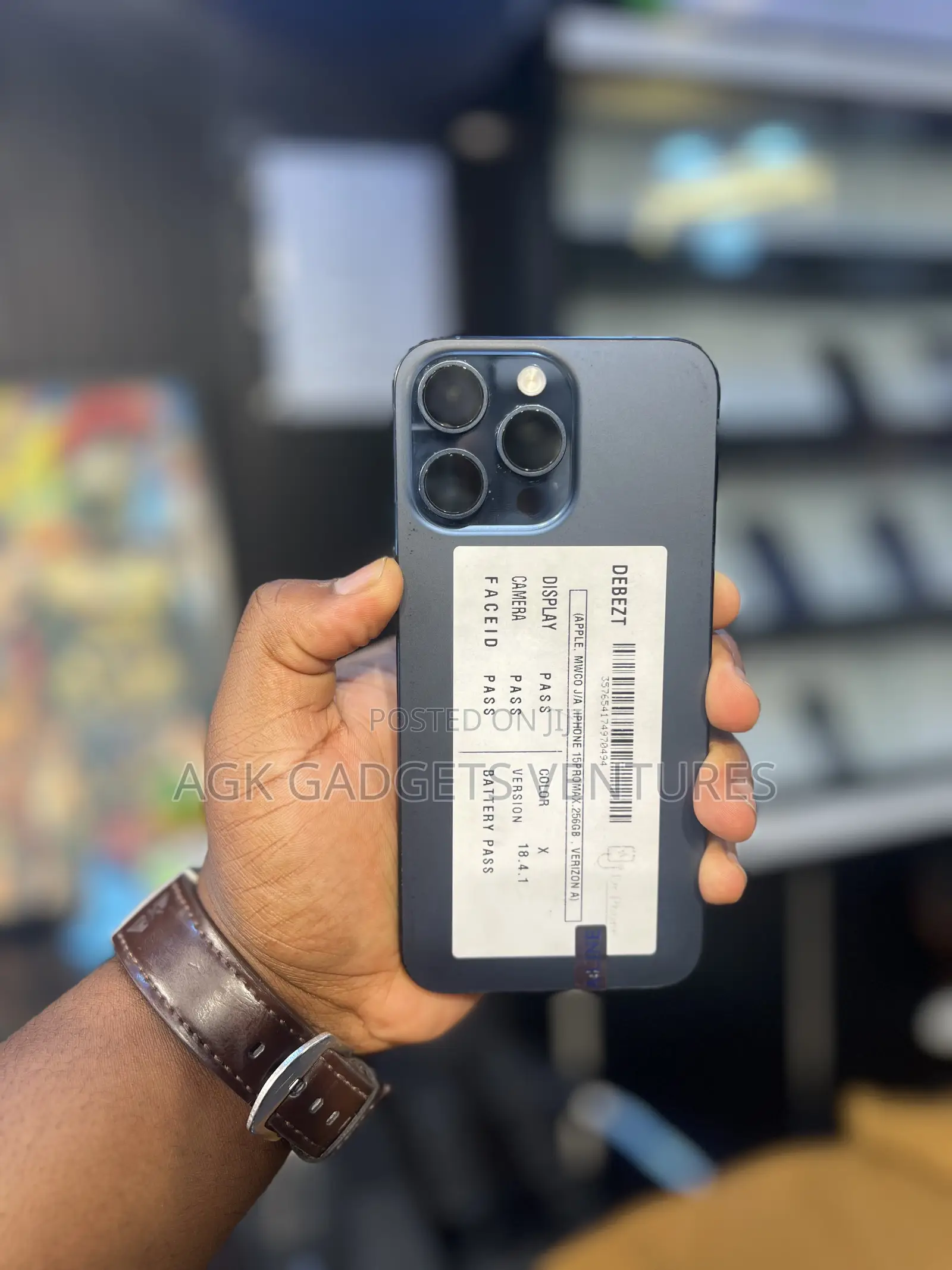 Apple iPhone 15 Pro Max 256 GB Black