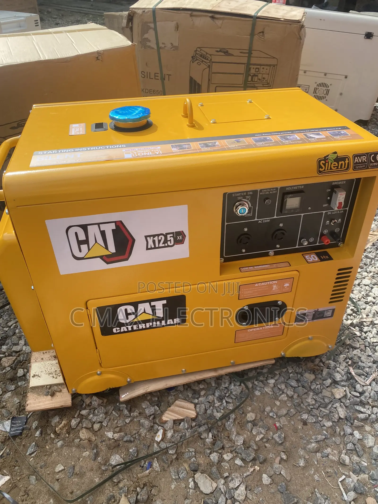 CAT 12KVA Generator – Heavy Duty Diesel Engine