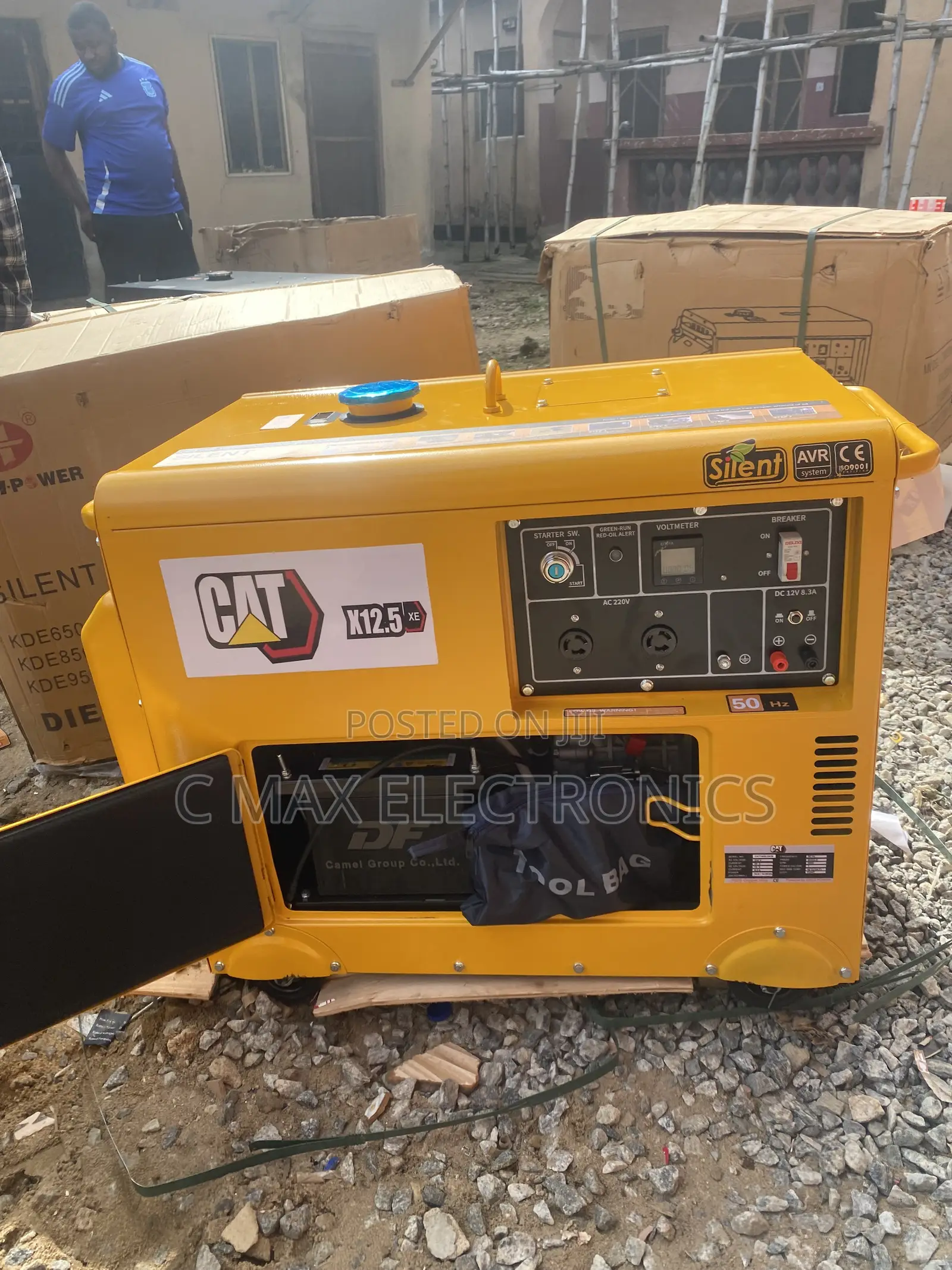 CAT 12KVA Silent Generator – Powerful Performance