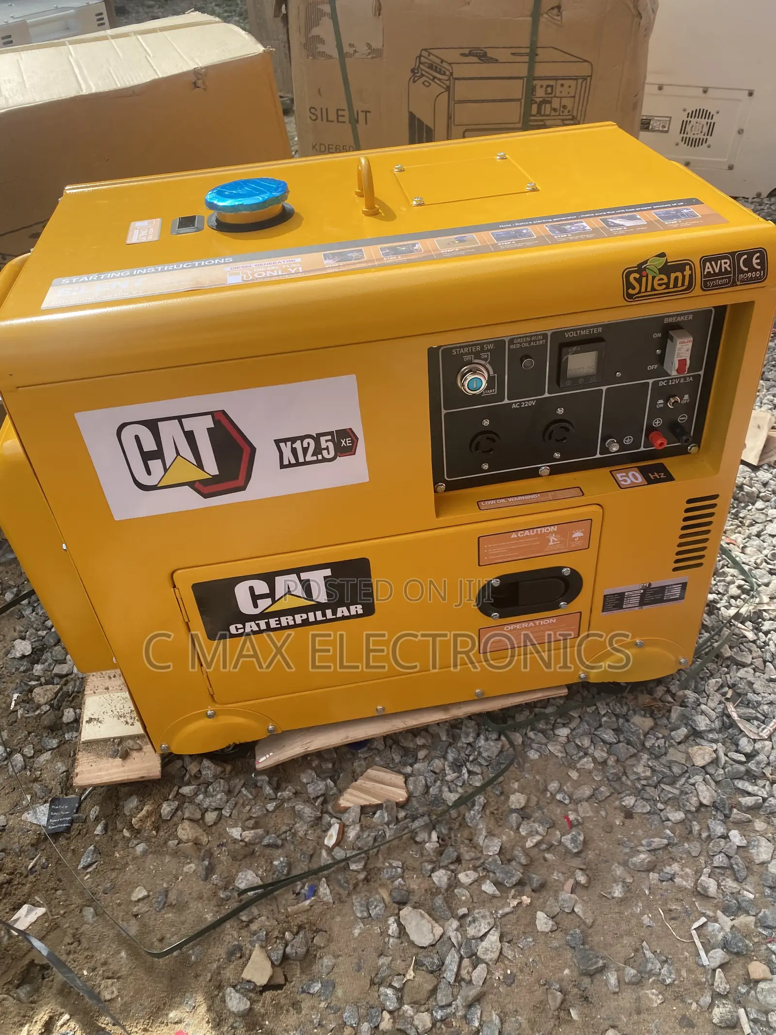 CAT 12KVA Silent Generator – Powerful Performance