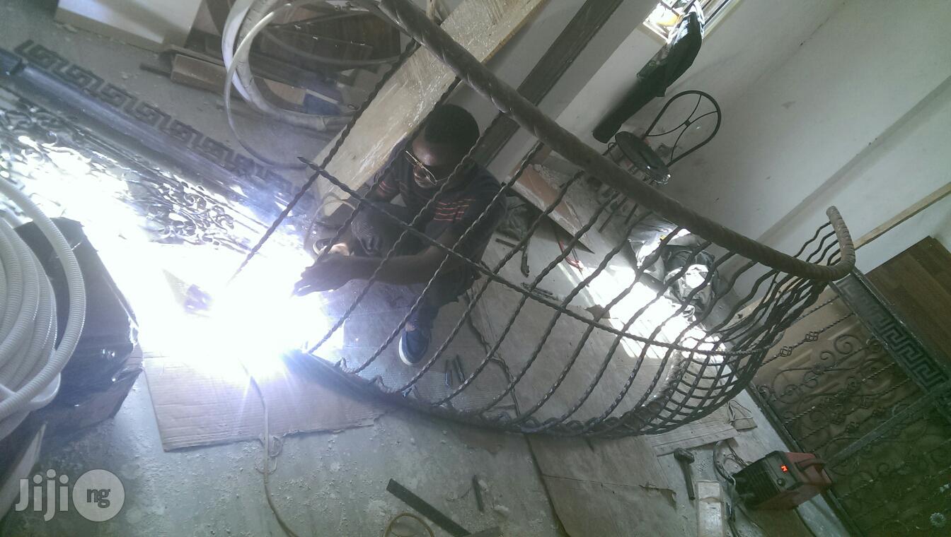 Pure Wrought Iron Rails And Burglaries