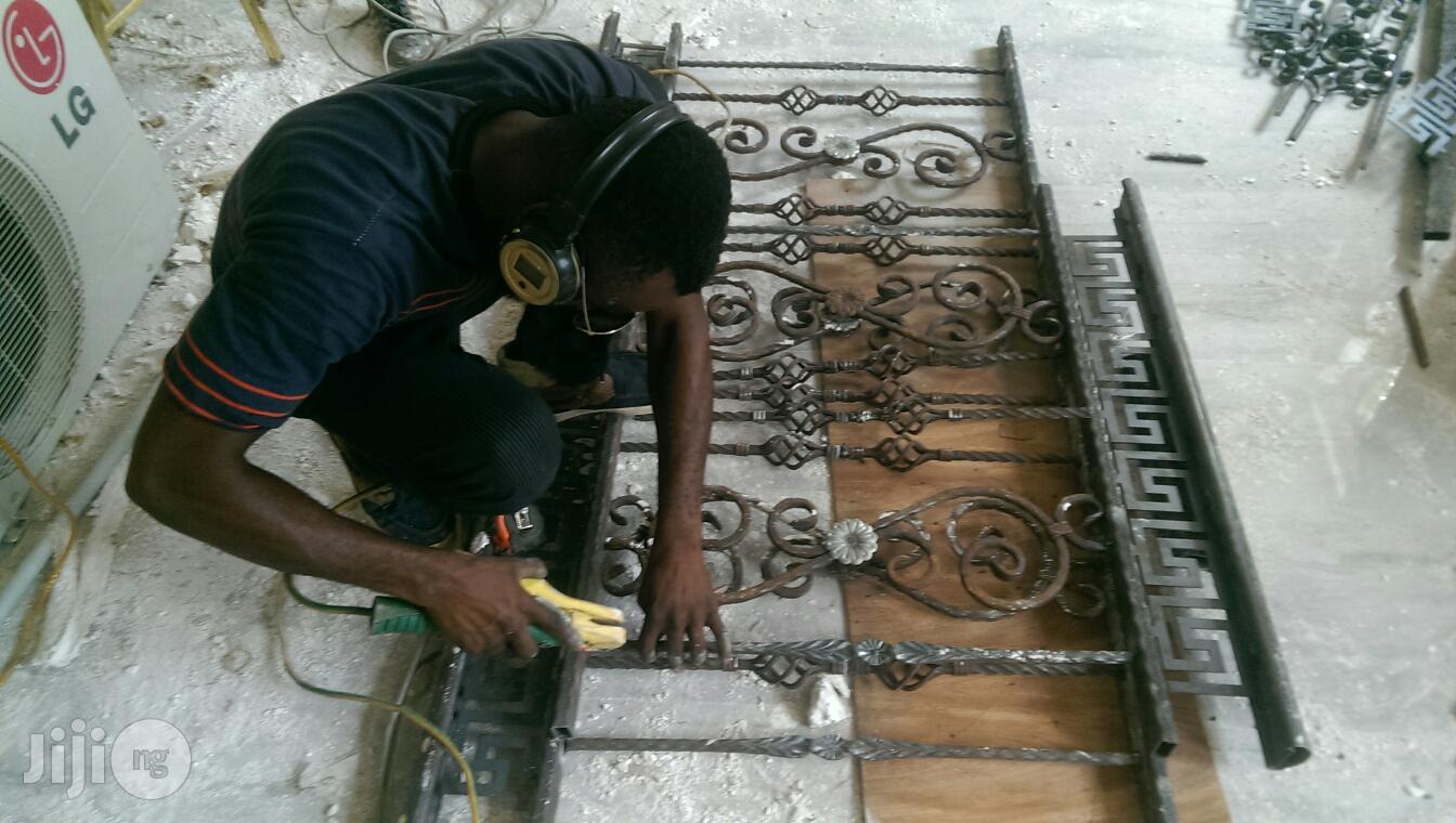 Pure Wrought Iron Rails And Burglaries