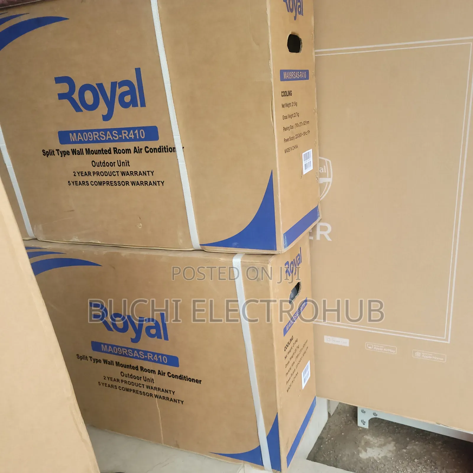 Royal 1 HP Split Unit AC (MA09RSAX-R410)