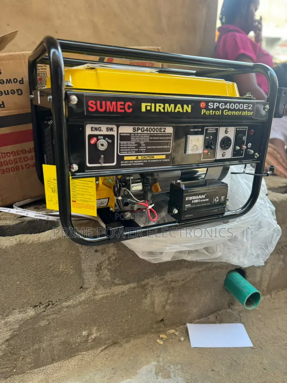 Sumec Firman 4.5kVA Generator – High Performance Copper Coil